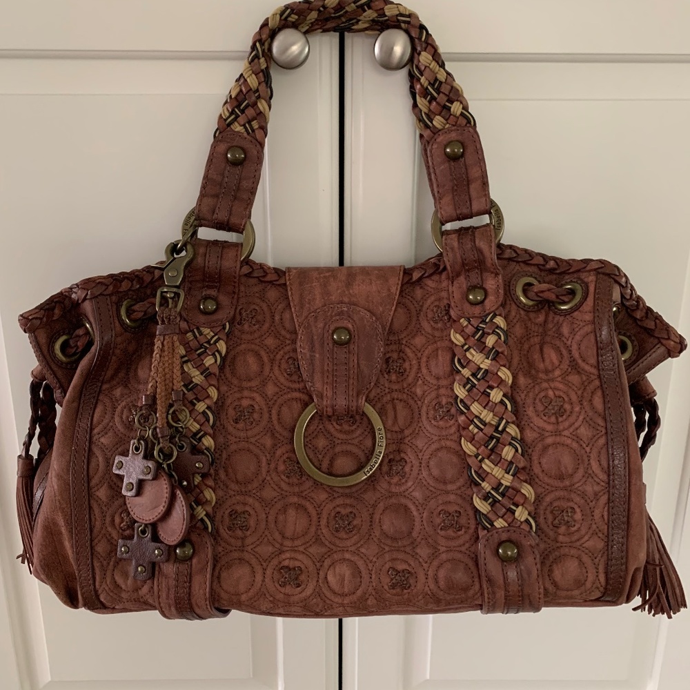 👛ISABELLA FIORE Brown Leather Bag